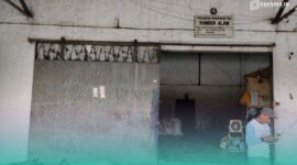 Tampak depan Usaha Dagang (UD) Sumber Alam, milik Hendry Angka Wijaya di Desa Pancakarya, Kecamatan Ajung. (Foto: Fadli/Frensia).