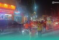 Kondisi arus lalu lintas saat perjalanan mudik di Jember. (Foto: Sigit/Frensia). 