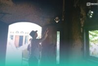 Pihak Kepolisian Kecamatan Jenggawah, Jember, saat melakukan olah TKP (Foto: Istimewa).