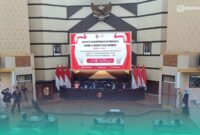 Suasana pelantikan di gedung DPRD Jember (Foto: Istimewa). 
