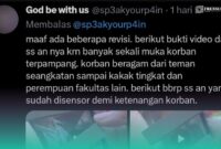 Tangkapan layar dari akun media sosial X Formely Twitter, @ God Be With Us. 