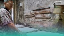 Samsul Arifin, perajin tahu dari Kelurahan Mangli, Kecamatan Kaliwates, Jember (Foto: Fadli/Frensia). 