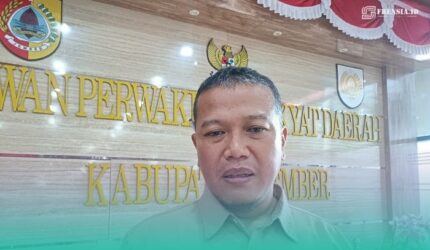 Ketua Bapemperda DPRD Jember, Hanan Kukuh Ratmono (Foto: Fadli/Frensia).