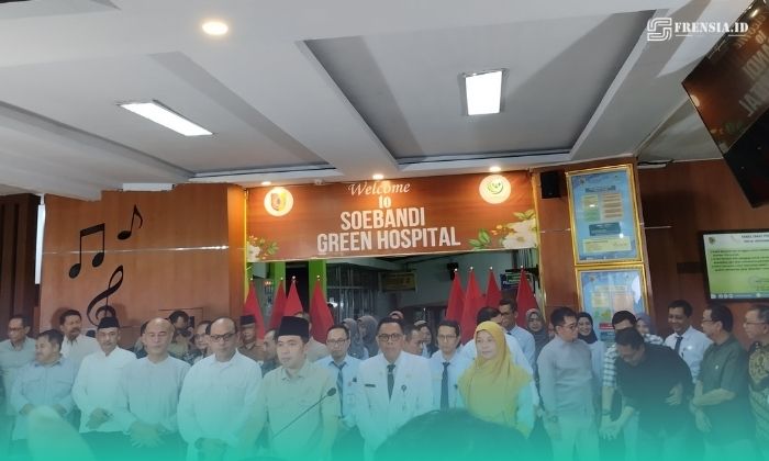 Bupati Jember, Muhammad Fawait saat acara Pro Gus 'e di RSD dr Soebandi (Fadli/Frensia).