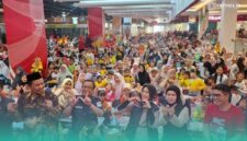 acara lomba mewarnai yang diadakan Fiber Castell di Transmart Jember (Foto: Istimewa). 