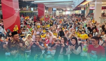 acara lomba mewarnai yang diadakan Fiber Castell di Transmart Jember (Foto: Istimewa).