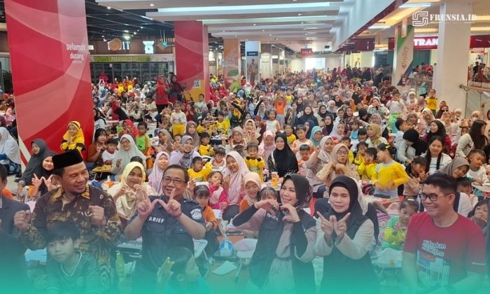 acara lomba mewarnai yang diadakan Fiber Castell di Transmart Jember (Foto: Istimewa). 