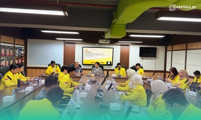Suasana FGD yang diselenggarakan oleh Ikatan Mahasiswa Magister Ilmu Hukum Universitas Indonesia (UI) di Fakultas Hukum UI, Jakarta (Foto: Istimewa).