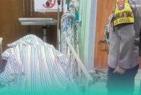 Kondisi korban yang tertabrak di RSD dr. Soebandi, Jember (Foto: Sigit/Frensia). 