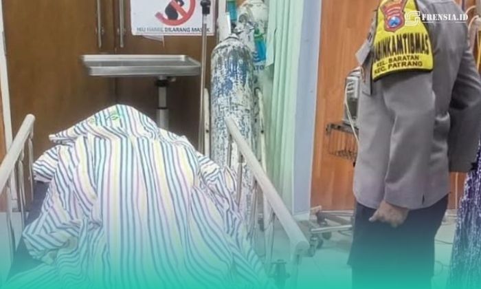 Kondisi korban yang tertabrak di RSD dr. Soebandi, Jember (Foto: Sigit/Frensia). 