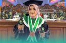 Khamidatus Sholeha Ma'rufin, Wisudawan Terbaik Program Sarjana UIN KHAS Jember dan sekaligus hafidzah 30 Juz (Foto: Istimewa). 