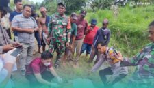 Korban yang hanyut di sungai saat setelah dievakuasi (Foto: Istimewa). 