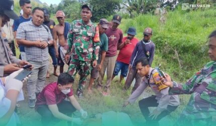 Korban yang hanyut di sungai saat setelah dievakuasi (Foto: Istimewa).