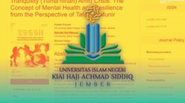 Gambar Ada Tuma'nina Dalam Krisis! Konsep Hasil Penelitian Akademisi UIN KHAS Jember (Sumber: Grafis Frensia)