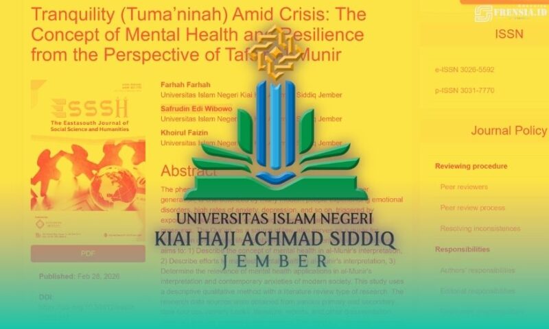 Gambar Ada Tuma'nina Dalam Krisis! Konsep Hasil Penelitian Akademisi UIN KHAS Jember (Sumber: Grafis Frensia)