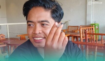 Imam Baihaki, S.Pd, Kabiro Pendidikan, Pelatihan, dan Beasiswa PC PMII Kabupaten Jember (Foto: Dokumentasi pribadi).