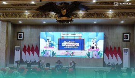 Suasana saat acara Talk Show Pendidikan berlangsung di Pemkab Jember (Foto: Fadli/Frensia).
