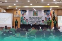 Acara Musyawarah Cabang DPC PPP Kabupaten Jember ke-X, saat berlangsung di Hotel Royal (Foto: Sigit/Frensia). 
