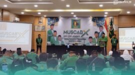 Acara Musyawarah Cabang DPC PPP Kabupaten Jember ke-X, saat berlangsung di Hotel Royal (Foto: Sigit/Frensia). 