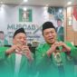 Ketua Tim Muscab DPW PPP Jawa Timur, H. Nur Hasan dan Ketua DPC PPP Kabupaten Jember, Gus Mamak (Foto: Fadli/Frensia). 