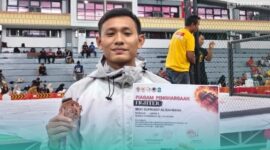 Kepala Kepelatihan Bidang Keatletan Pagar Nusa UIN KHAS Jember, Supriady Ali Sahbana (Foto: Dokumentasi pribadi). 