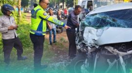 Pihak kepolisian saat melakukan olah Tempat Kejadian Perkara (TKP) (Foto: Istimewa). 