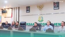 Kejaksaan Negeri (Kejari) Jember saat menggelar konferensi pers, (Foto: Istimewa). 