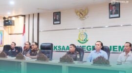 Kejaksaan Negeri (Kejari) Jember saat menggelar konferensi pers, (Foto: Istimewa). 
