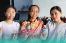 Ketua Sobung Sarka Indonesia, Dina Putu Ayu Kristiyanti, (tengah) (Foto: Dokumtasi Pribadi). 