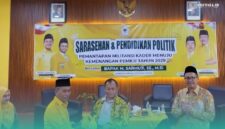 DPD Fraksi Golkar Kabupaten Jember, saat menggelar acara Sarasehan dan Pendidikan Politik, pada Sabtu (9/5/2026). (Foto: Sigit/Frensia). 