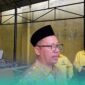 Anggota Komisi X DPR RI Fraksi Golkar, Muhamad Nur Purnamasidi, atau Bang Pur saat diwawancara di depan Sekretariat DPD Fraksi Golkar (Foto: Sigit/Frensia). 