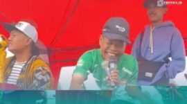 Mohammad Hamid, seorang penyiar pertandingan sepak bola antar kampung (tarkam) asal Desa Wirowongso, Kecamatan Ajung, Jember (Foto: Istimewa). 