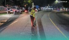 Satlantas Polres Jember saat melakukan olah TKP (Foto: Satlantas Polres Jember). 