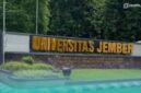 Tampak depan papan nama kampus Universitas Jember (UNEJ) (Foto: Istimewa). 