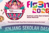 Flayer Festival Lomba Seni dan Sastra Siswa Nasional (FLS3N) (Foto: Istimewa). 