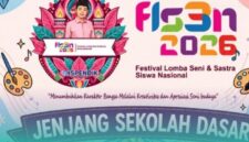 Flayer Festival Lomba Seni dan Sastra Siswa Nasional (FLS3N) (Foto: Istimewa). 