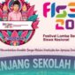 Flayer Festival Lomba Seni dan Sastra Siswa Nasional (FLS3N) (Foto: Istimewa). 