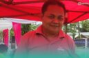 Kasi Kurikulum dan Pelayanan SD Dinas Pendidikan Jember, Muhammad Irfan Zainul Amin saat diwawancara bersamaan lomba menyanyi berlangsung di Ponpes Al-Qodiri (Foto: Istimewa). 