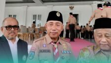 Ketua Kwarda Gerakan Pramuka Jawa Timur, H.M. Arum Sabil (tengah) (Foto: Fadli/Frensia). 