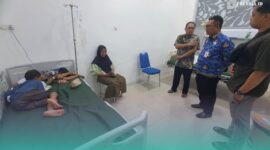 Salah satu siswa yang masuk rumah sakit karena keracunan Makan Bergizi Gratis (MBG) (Foto: Istimewa). 