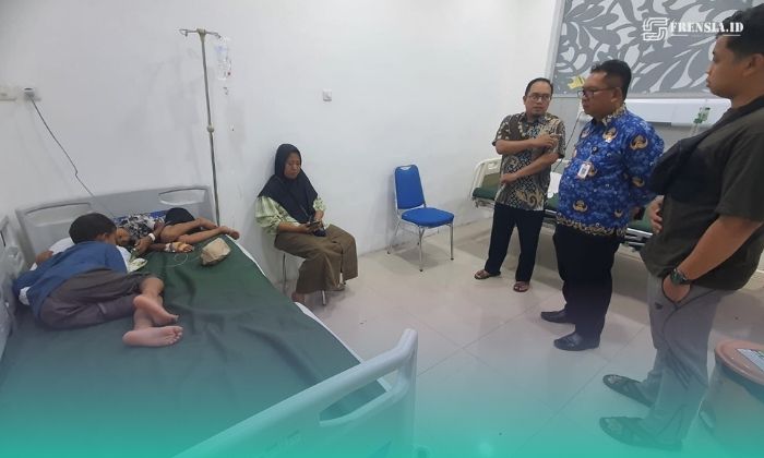 Salah satu siswa yang masuk rumah sakit karena keracunan Makan Bergizi Gratis (MBG) (Foto: Istimewa). 