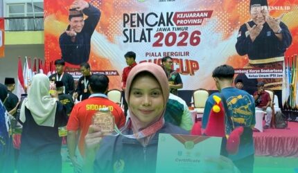 Nabila, mahasiswi Program Studi (Prodi) Pendidikan Agama Islam (PAI) Fakultas Tarbiyah dan Ilmu Keguruan (FTIK) UIN KHAS Jember, angkatan 2023 (Foto: Dok. Pribadi).