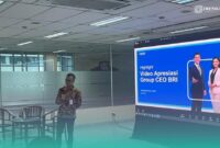 Pegawai Bank BRI saat meluncurkan KUR (Foto: Istimewa). 