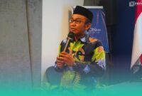 Gambar Shoni Rahmatullah Amrozi (Kepala Moderasi UIN KHAS Jember) Saat Sesi Opening Acara