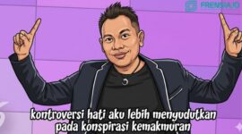 Kiprah Politik Vicky Prasetyo. Sumber Gambar: AI