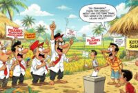 demokrasi. Sumber gambar: AI.