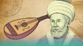 Gambar Gambus Ternyata Berhubungan dengan Ide-Ide Musik Al Farabi (Sumber: Frensia Grafis)