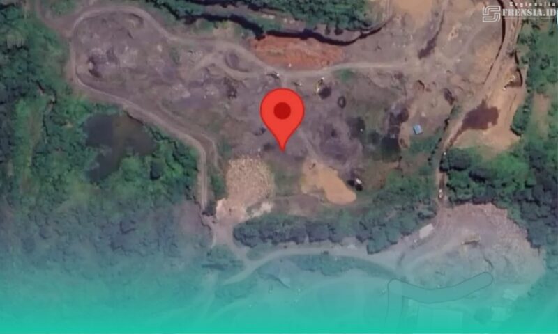 Gambar Bongkar Kejahatan Minerba, Praktisi Hukum Bidik Kerugian Negara dan TPPU Mafia Tambang Kalipuro (Sumber: maps satelite)