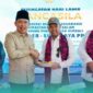 H. Rivqy Abdul Halim saat prosesi simbolis pembukaan rute penerbangan baru di Bandara Notohadinegoro (Foto: Istimewa). 