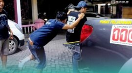 Tim Elang Bangsalsari (TEBAS) bersama Timsus 2 Jatanras Polres Jember saat  mengamankan pelaku (Foto: Istimewa). 